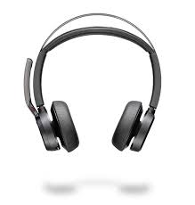Poly Voyager Focus 2 UC - Auricular - en oreja - Bluetooth - inalámbrico, cableado - cancelación de sonido activo - USB-C a través de adaptador Bluetooth - con base de carga - Certificado para Equipos de Microsoft