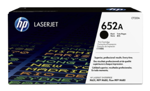 HP 652A Original Negro | Tóner CF320A