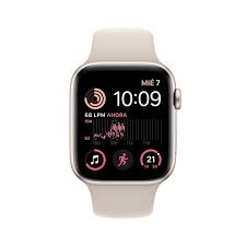 Apple Watch - Smart watch - Starlight - 44mm