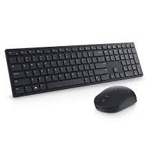 Dell - Keyboard and mouse set - US English - Wireless - Brown - KM5221W
