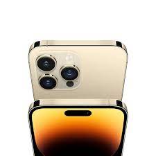 Apple iPhone 14 Pro Max - Smartphone - iOS - Gold - Touch - 128GB MQ9R3BE/A