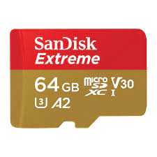 SanDisk - Flash memory card - microSDXC UHS-I Memory Card - A2