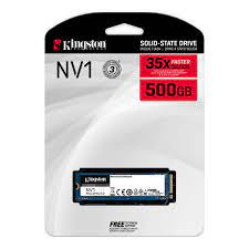 Kingston - SSD - 500 GB - interno - M.2 2280 - PCIe 3.0 x4 (NVMe)