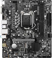 MSI H510M-A PRO - Placa base - micro ATX - Socket LGA1200 - H510 Chipset - USB 3.2 Gen 1 - Gigabit LAN - Tarjeta gráfica (CPU necesaria) - HD Audio (8-canales)