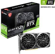 MSI - GeForce RTX 3060 VENTUS 2X 12G OC - PCI Express - NVIDIA - NVIDIA GeForce RTX 3060