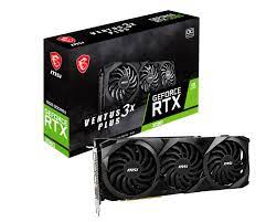 MSI - GeForce RTX 3080 VENTUS 3X Plus 10G OC LHR - PCI Express - NVIDIA - NVIDIA GeForce RTX 3080