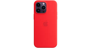 Apple iPhone - Case - Silicone - Red - para iPhone 14 Pro Max