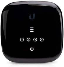 Ubiquiti UFiber WiFi6 - Enrutador inalámbrico - terminal GPON - conmutador de 4 puertos - GigE - 802.11a/b/g/n/ac/ax - Doble banda