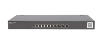 Cloud managed router 10 gigabit ports, supports 4 configurable WAN, up to 200 clients with asymmetric 1Gbps performance