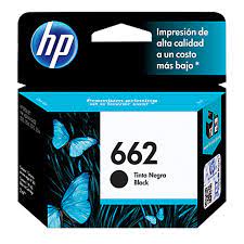 HP 662 - Negro - original - Ink Advantage - cartucho de tinta - para Deskjet 1516, Ink Advantage 15XX, Ink Advantage 26XX, Ink Advantage 46XX