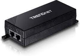 TPE-115GI-TRENDnet Inyector Gigabit Power Over Ethernet Plus, convierte Gigabit sin Poe a Poe+ o PoE Gigabit, suministra PoE (15.4 W) o PoE+ (30 W) distancias de red de alimentación de hasta 100 M (328 pies), negro, TPE-115GI