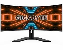 Gigabyte G34WQC A - Monitor LED - curvado - 34" - 3440 x 1440 QHD @ 144 Hz - VA - 350 cd/m² - 4000:1 - DisplayHDR 400 - 1 ms - 2xHDMI, 2xDisplayPort - altavoces