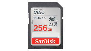 SanDisk - Flash memory card - microSDXC UHS-I Memory Card - 256GB 150 Mbs