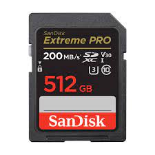 SanDisk - Flash memory card - SDXC UHS-I Memory Card - 200 Mb/s C10 U3