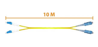 DKL-DLCSCSM10M - PATCH CORD FIBRA OPTICA DUPLEX LC-SC SM 10 MTS
