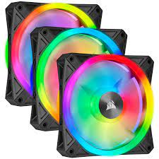 CORSAIR iCUE QL120 RGB - Kit de ventilador de armario del sistema - 120 mm