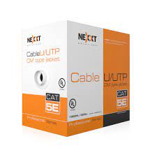 Nexxt Solutions Infrastructure - Bulk cable - UTP - 305 m RJ-45 - Gray - Cat5e 4P 25AWG CM