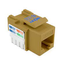 Nexxt - Modular insert - RJ-45 - ivory - 1 port