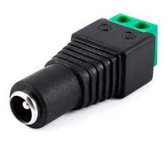 CCTV-COCA151T - Conector Eléctrico para CCTV Hembra 3.5mm 12VDC
