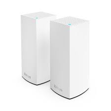 Linksys Atlas Pro 6 - Sistema Wi-Fi (2 enrutadores) - hasta 5400 pies cuadrados - malla - GigE - 802.11a/b/g/n/ac/ax - Doble banda
