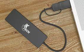 Xtech - Hub - 4 puertos - USB 3.0 XTC-390