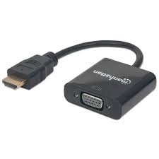 CONVERTIDOR HDMI A VGA M/H 151467 MANHATTAN