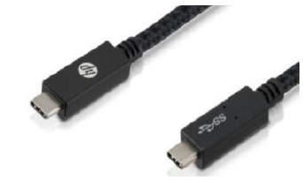 CABLE USB C A USB C V3.1 NEGRO HP PRO 043GBBLK1TW
