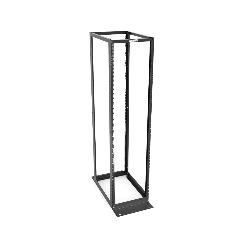 4P-45U29-45 RMU, 20"W x 29"D - 4 Post fixed rack, #12-24 tapped uprights, rails rated at 1500 lbs