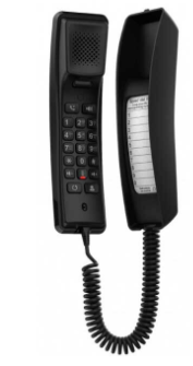 H2U - Fanvil Teléfono IP profesional para Hotelería, montaje en pared, teclado numérico estándar, conferencia de 3 vías, Opus y PoE.