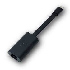 Dell - Network adapter - USB-C - Gigabit Ethernet - black - 470-ABND
