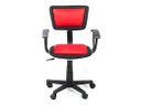 Manager Chair w/Arm Rest (Roma) - Red