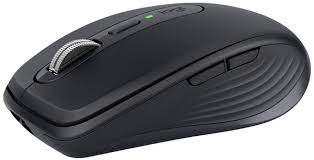 Logitech MX Anywhere 3 - Ratón - laser - 6 botones - inalámbrico - Bluetooth, 2.4 GHz - receptor inalámbrico USB - grafito