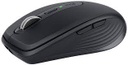 Logitech MX Anywhere 3 - Ratón - laser - 6 botones - inalámbrico - Bluetooth, 2.4 GHz - receptor inalámbrico USB - grafito
