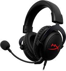 HyperX Cloud Core - Auricular - tamaño completo - cableado - negro, rojo