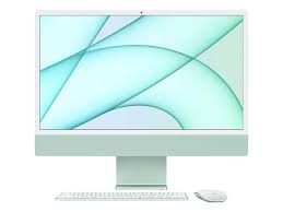 Apple iMac with 4.5K Retina display - Todo en uno - M1 - RAM 8 GB - SSD 256 GB - M1 7-core GPU - WLAN: Bluetooth 5.0, 802.11a/b/g/n/ac/ax - macOS Monterey 12.0 - monitor: LED 24" 4480 x 2520 (4.5K) - teclado: EE. UU. - verde
