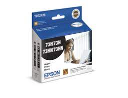 Epson 73H - Paquete de 2 - gran capacidad - negro - original - cartucho de tinta - para Stylus C110