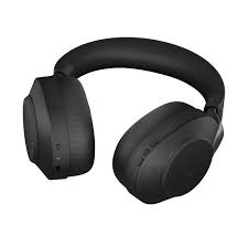 Jabra Evolve2 85 MS Stereo - Auricular - tamaño completo - Bluetooth - inalámbrico, cableado - cancelación de sonido activo - conector de 3,5 mm - aislamiento de ruido - negro - Certificado para Equipos de Microsoft