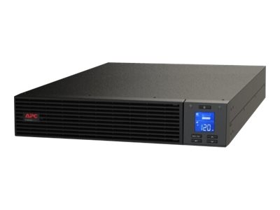 APC Easy UPS On-Line SRV3KRA - UPS (montaje en bastidor) - CA 120 V - 2400 vatios - 3000 VA - RS-232, USB - conectores de salida: 7 - 2U - 19" - con kit del riel