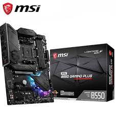 MSI MPG B550 GAMING PLUS - Placa base - ATX - Socket AM4 - AMD B550 Chipset - USB-C Gen2, USB-C Gen1, USB 3.2 Gen 1, USB 3.2 Gen 2 - Gigabit LAN - Tarjeta gráfica (CPU necesaria) - HD Audio (8-canales)