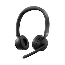 Microsoft Modern Wireless Headset for Business - Auricular - en oreja - Bluetooth - inalámbrico - negro - Certificado para Equipos de Microsoft