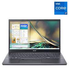 Acer A5 - Notebook - 15" - Intel Core i7 I7-1255U - 512 GB SSD - Windows 11 Home - Silver - Spanish - 1-year warranty