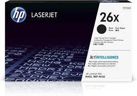 HP 26X - Alto rendimiento - negro - original - LaserJet - cartucho de tóner (CF226X) - para LaserJet Pro M402, MFP M426