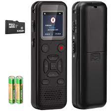 Grabadora digital activada por voz de 72 GB L77: grabadora de cinta portátil con dispositivo de grabación de audio de reproducción para conferencias, reuniones