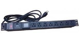 LTK-PDU.008 3LED.PDU Triple proteccion 3 LEDS, 8 tomas 15A