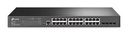 TL-SG3428-TP-Link TL-SG3428 - JetStream™ Conmutador gestionado Gigabit L2+ de 24 puertos con 4 ranuras SFP