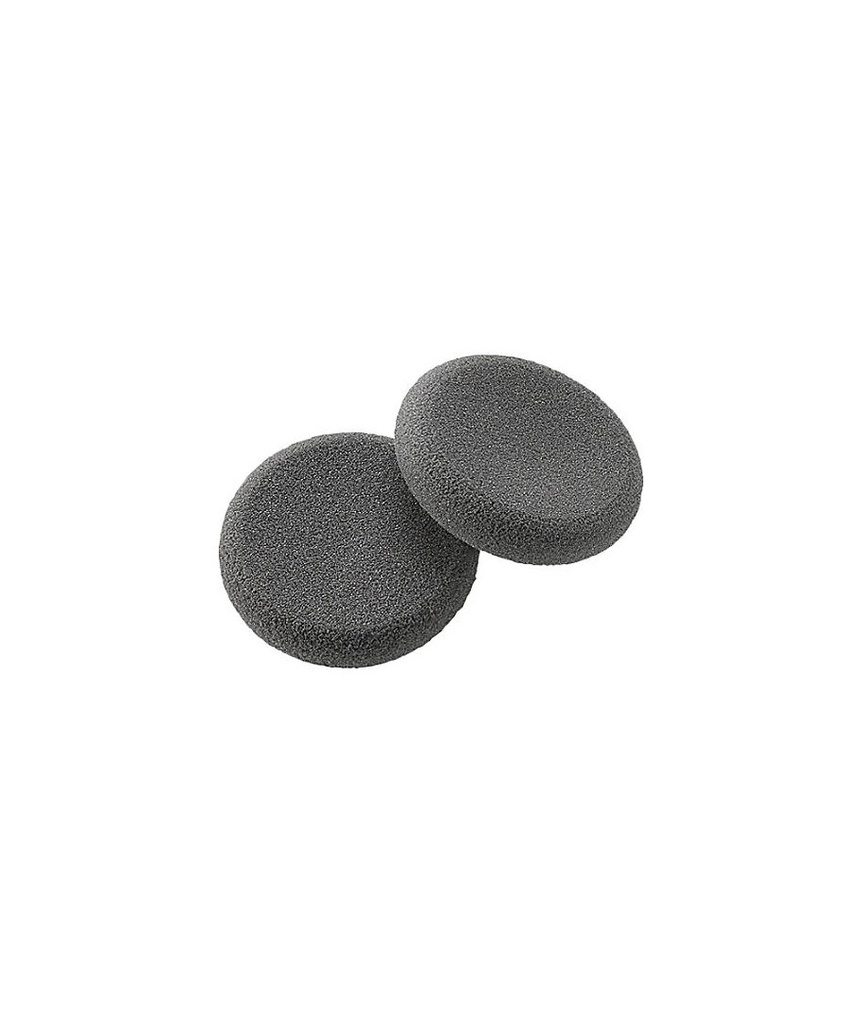 15729-05  - Plantronics 15729-05 - Cojín de espuma de repuesto (6 pares), color negro para usar con auriculares H51, H51N, H61N, H91, H91N, H101, H101N, SP04, SP05, PLX400 y PLX500