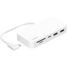 Belkin CONNECT 6-in-1 Multiport Hub - Estación de conexión - USB-C - GigE