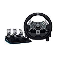 Logitech G920 Driving Force - Juego de volante y pedales - cableado - para PC, Microsoft Xbox One