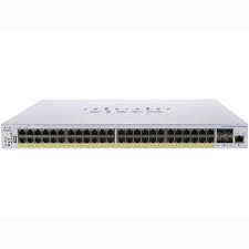 CBS350-48FP-4X-NA - Cisco 350 CBS350-48FP-4X Ethernet Switch - 48 Ports - Manageable - Gigabit Ethernet, 10 Gigabit Ethernet - 1000Base-T, 10GBase-X - 2 Layer Supported - Modular - 76.22 W Power Consumption - 740 W PoE Budget