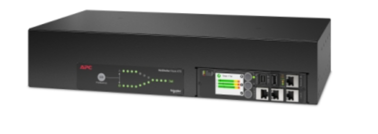 APC NetShelter - Conmutador de transferencia automática (montaje en bastidor) - AC 207-253 V - 7400 VA - 1 fase - USB, Ethernet 10/100/1000 - conectores de salida: 18 - 2U - 2.44 m cable - negro